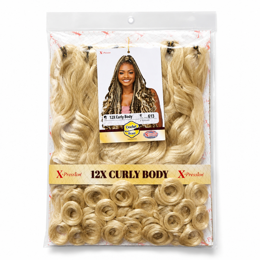 X-Pression 12X French Loose Curly Body 54"