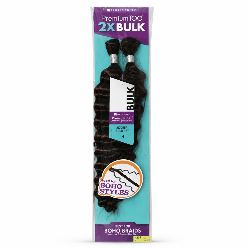 Premium TOO 2X BULK BOHO-Deep Bulk Curls 18"