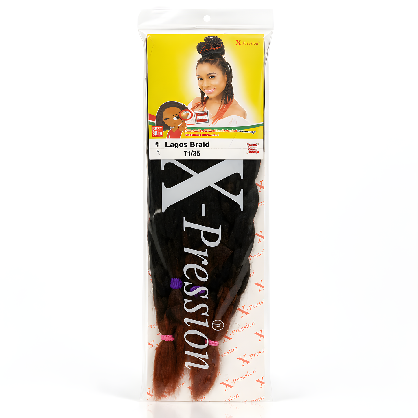 X-Pressions Braiding Extensions