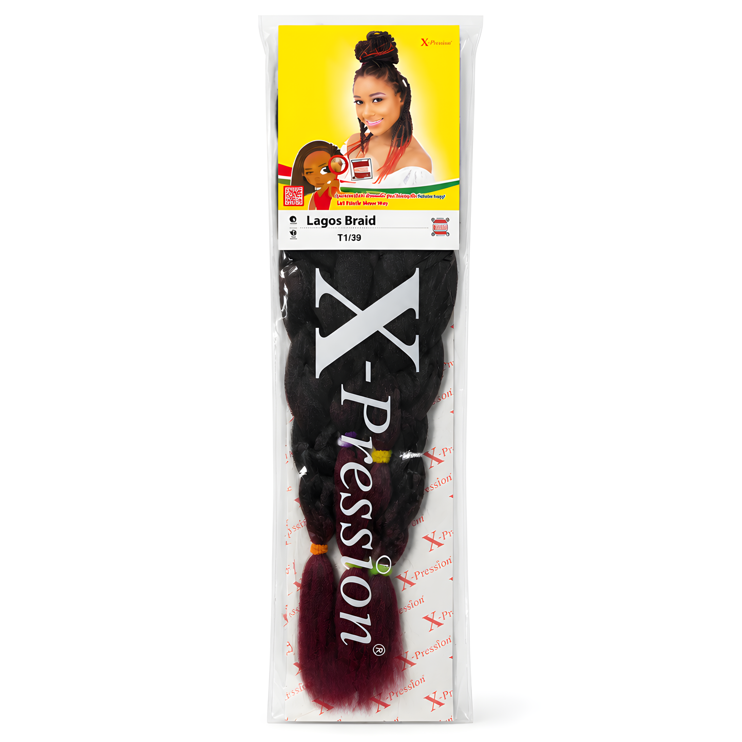 X-Pressions Braiding Extensions