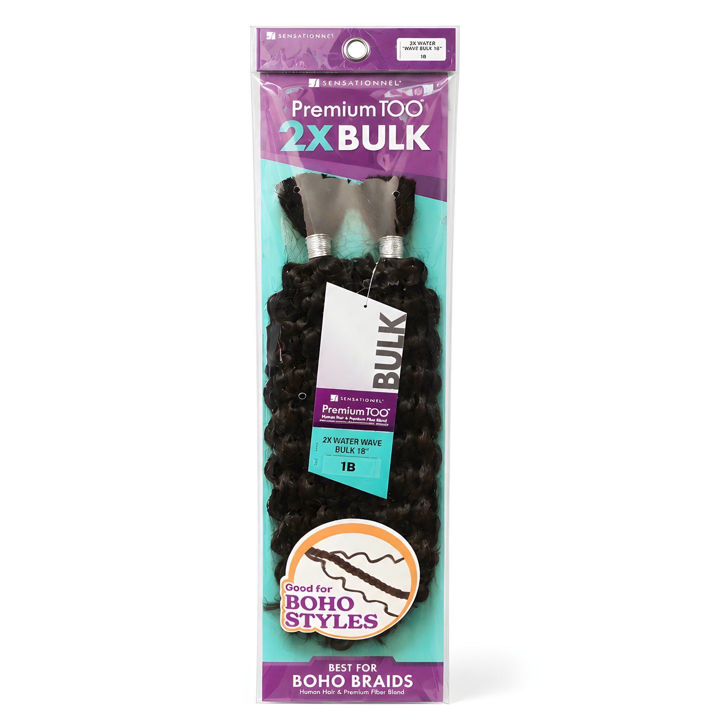 Premium TOO 2X BULK BOHO- Water Wave Curls 18"